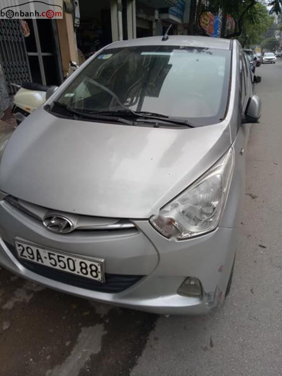 Hyundai Eon 0.8 MT 2011 - Cần bán xe Hyundai Eon 0.8 MT đời 2011, màu bạc, nhập khẩu  