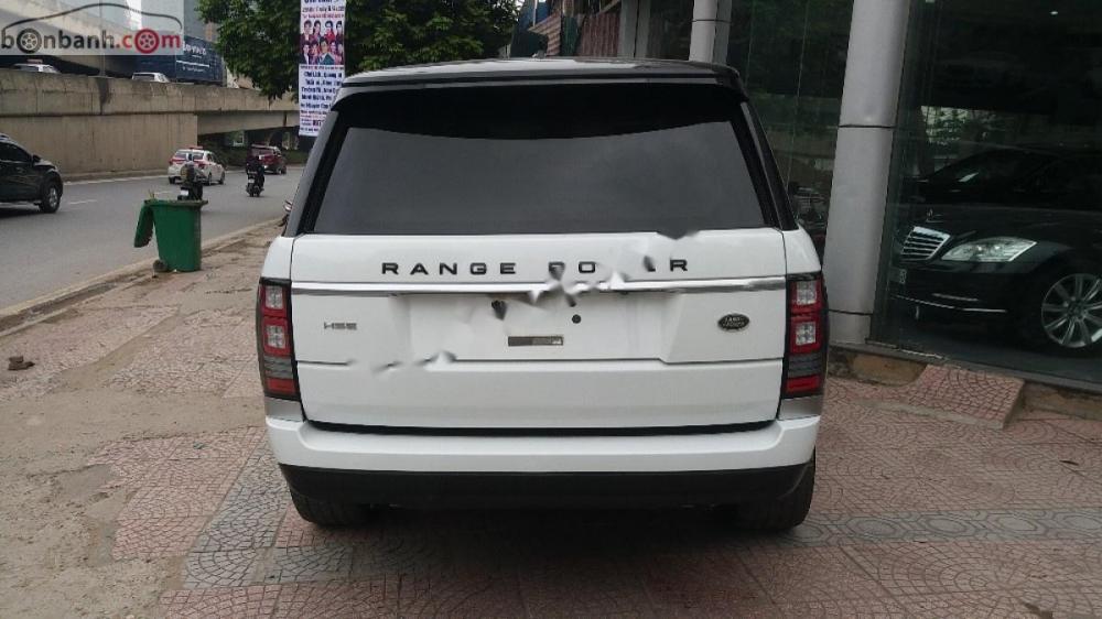LandRover Hse 3.0 2015 - Bán ô tô LandRover Range Rover Hse 3.0 đời 2015, màu trắng, xe nhập chính chủ