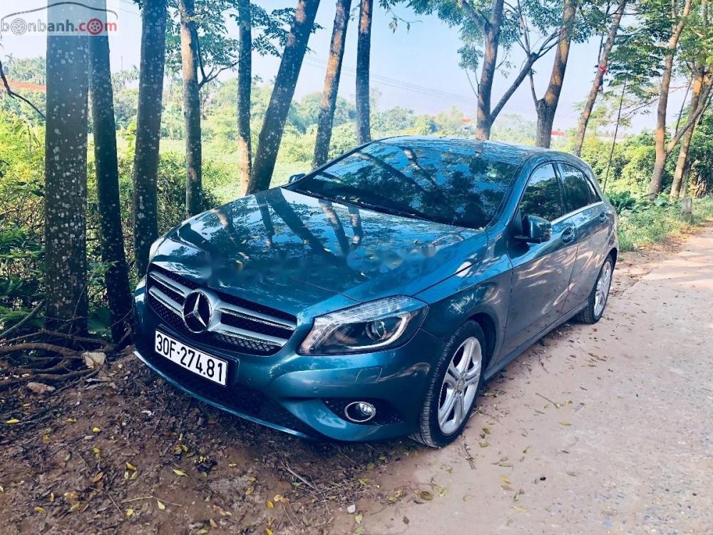 Mercedes-Benz A class A200 2014 - Bán Mercedes A200 năm 2014, màu xanh lam, nhập khẩu nguyên chiếc số tự động