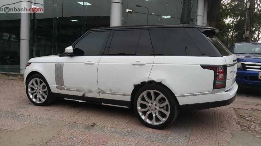LandRover Hse 3.0 2015 - Bán ô tô LandRover Range Rover Hse 3.0 đời 2015, màu trắng, xe nhập chính chủ