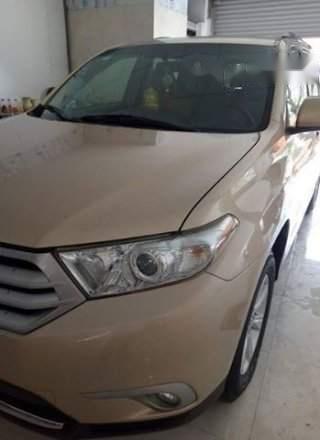 Toyota Highlander 2011 - Bán ô tô Toyota Highlander năm sản xuất 2011, màu vàng, nhập khẩu còn mới