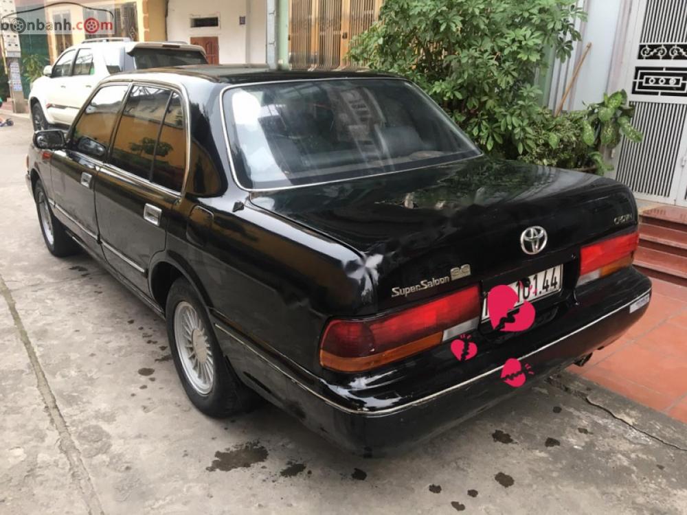 Toyota Crown 2.4 super saloon 1994 - Bán Toyota Crown 2.4 super saloon 1994, màu đen, nhập khẩu 