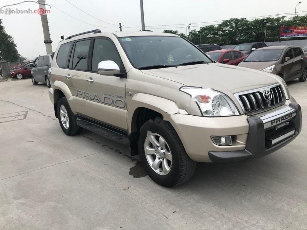 Toyota Prado GX 2008 - Bán Toyota Prado GX đời 2008, màu vàng, nhập khẩu, chính chủ