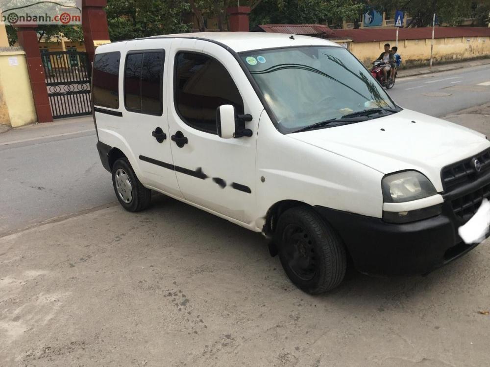 Fiat Doblo 2004 - Cần bán Fiat Doblo 2004, màu trắng, xe nhập, xe gia đình 