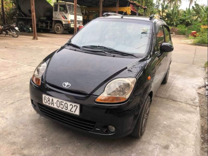 Daewoo Matiz   Joy  2005 - Cần bán gấp Daewoo Matiz Joy đời 2005, màu đen số tự động