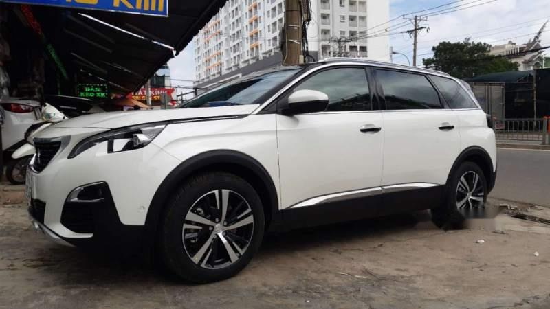 Peugeot 5008   2018 - Bán xe cũ Peugeot 5008 2018, màu trắng