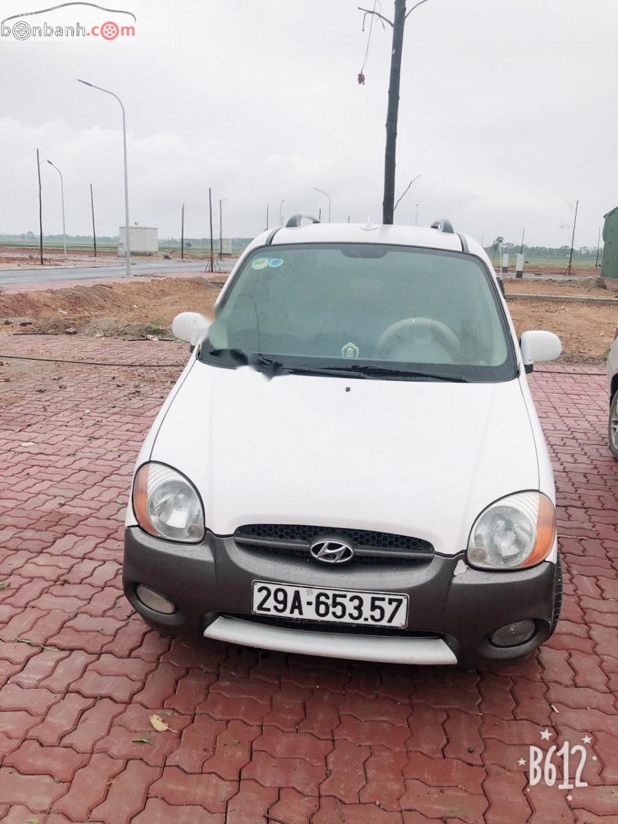 Hyundai Atos   AT 2002 - Xe Hyundai Atos đời 2002, màu trắng, nhập khẩu nguyên chiếc  