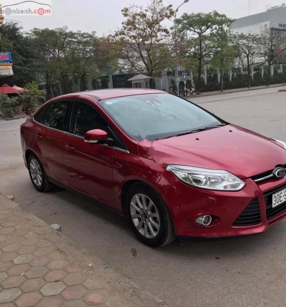 Ford Focus 2.0 2015 - Bán xe Ford Focus 2.0 sản xuất năm 2015, màu đỏ, giá 550tr