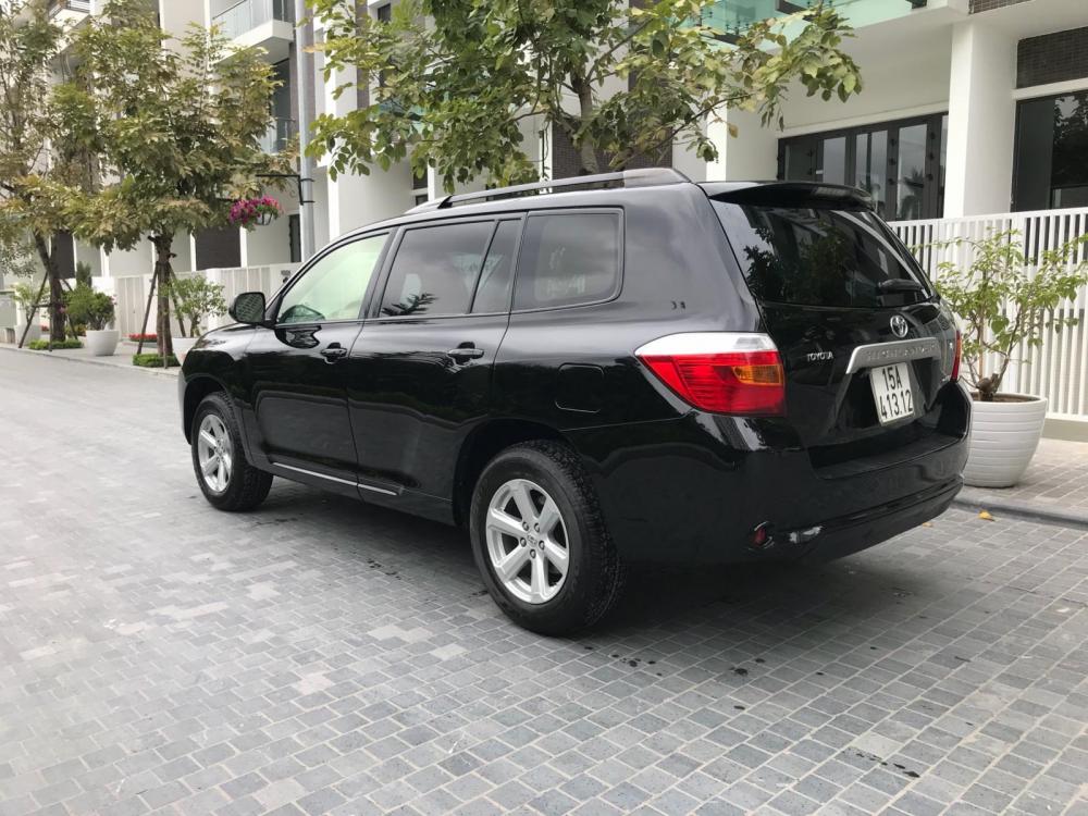 Toyota Highlander LE 2007 - Bán Toyota Highlander LE năm 2008, màu đen, nhập khẩu