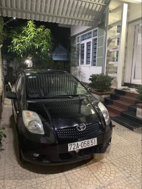 Toyota Yaris   2009 - Bán xe Toyota Yaris đời 2009, màu đen, nhập khẩu  