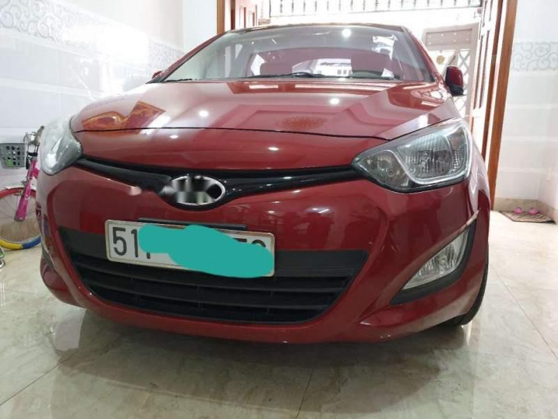 Hyundai i20 2013 - Cần bán gấp Hyundai i20 sản xuất 2013, màu đỏ, xe nhập xe gia đình, giá chỉ 398 triệu