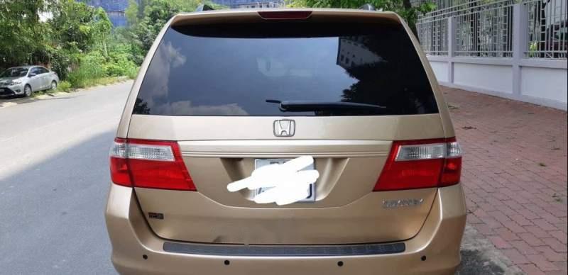 Honda Odyssey   2005 - Cần bán gấp Honda Odyssey đời 2005, màu vàng, nhập khẩu, xe đẹp