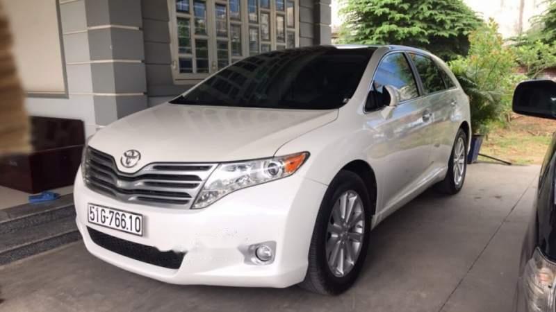 Toyota Venza   2.7 2009 - Chính chủ bán Toyota Venza 2.7 đời 2009, màu trắng, 2 cầu full option