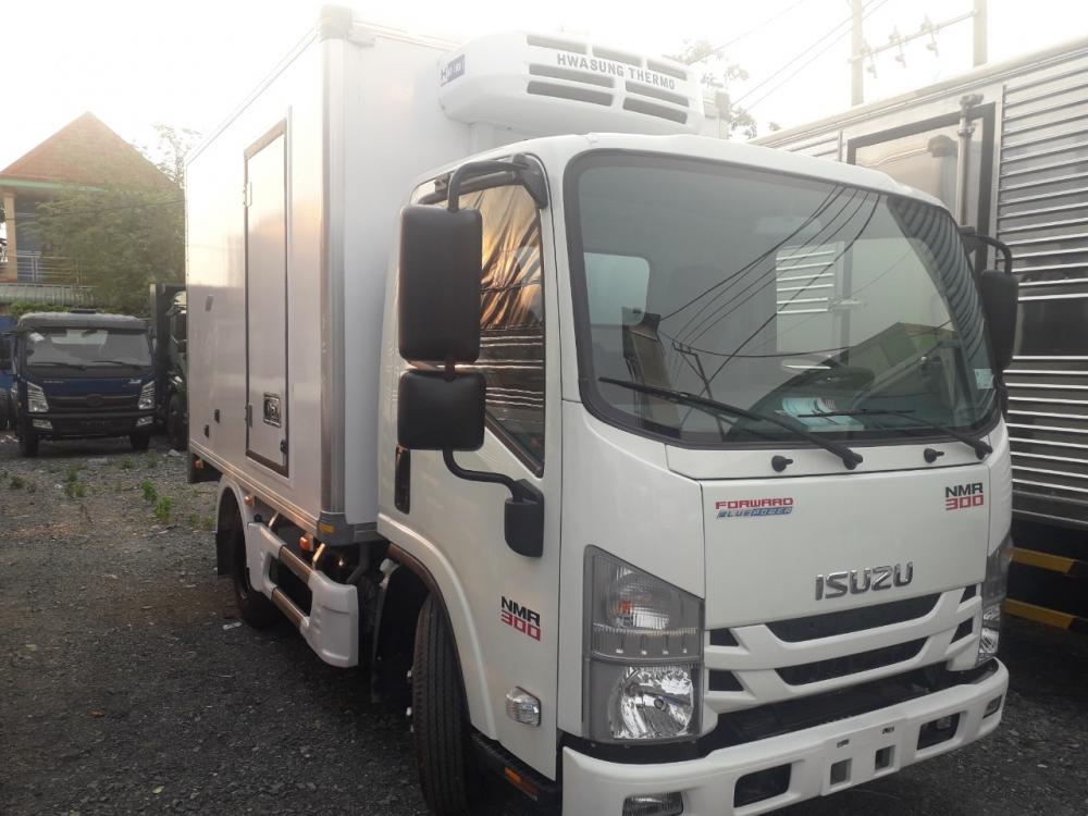 Isuzu NMR 2018 - Xe tải Isuzu 1t9 nhập khẩu nguyên chiêc ga cơ thùng đông lạnh