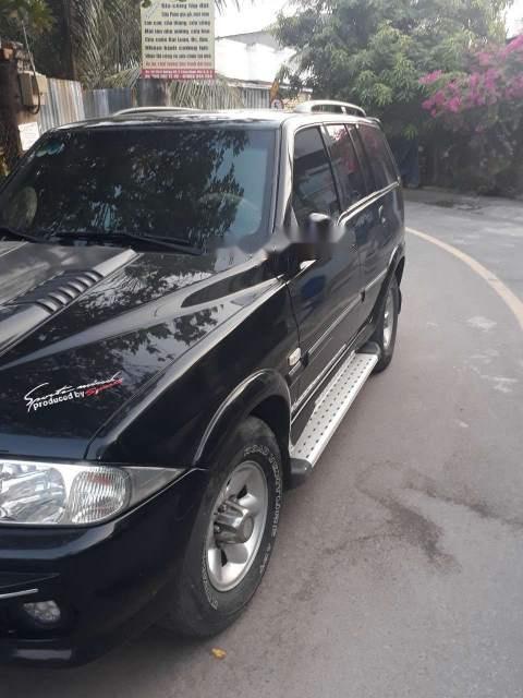 Ssangyong Musso 2.5 2004 - Bán Ssangyong Musso 2.5 sản xuất năm 2004, màu đen, nhập khẩu nguyên chiếc