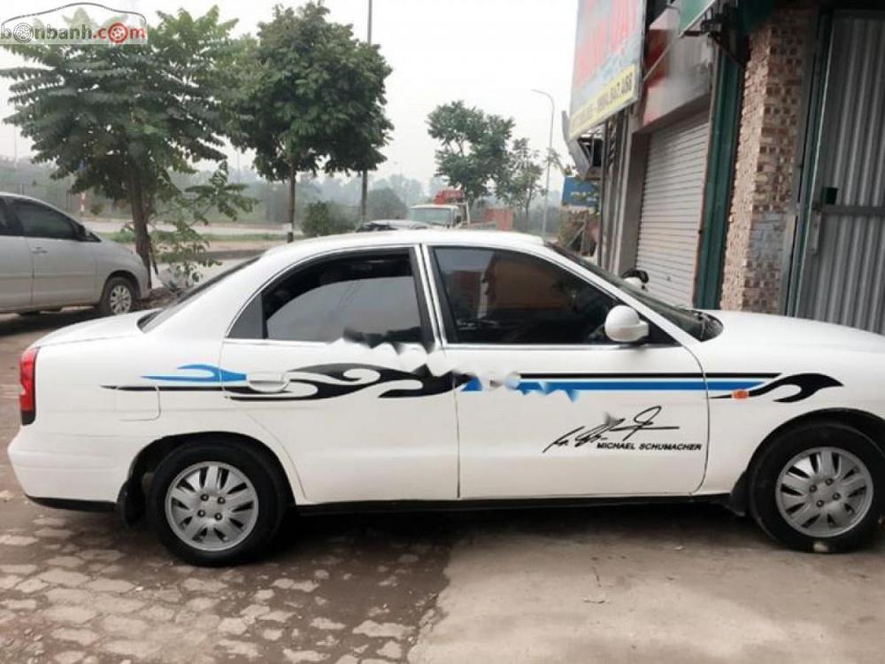 Daewoo Nubira II 1.6 2000 - Bán xe Daewoo Nubira II 1.6 sản xuất năm 2000, màu trắng