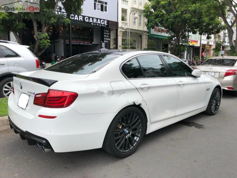 BMW 5 Series 528i 2010 - Bán BMW 5 Series 528i đời 2010, màu trắng, nhập khẩu nguyên chiếc, 980tr