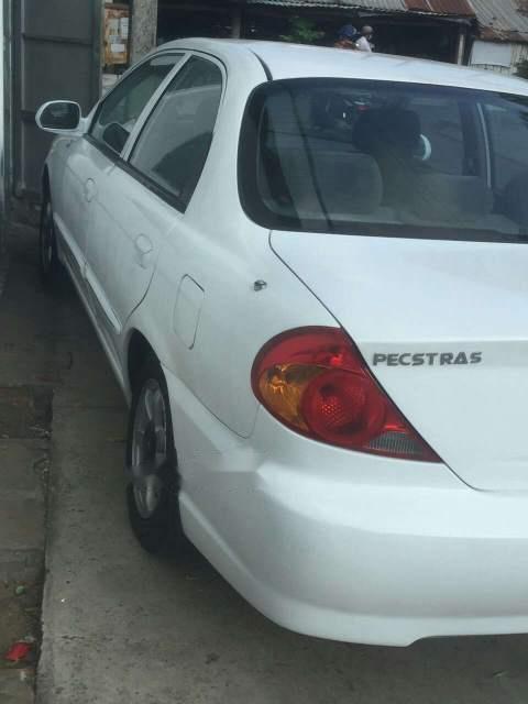 Kia Spectra   2004 - Bán xe Kia Spectra đời 2004, màu trắng, xe nhập 