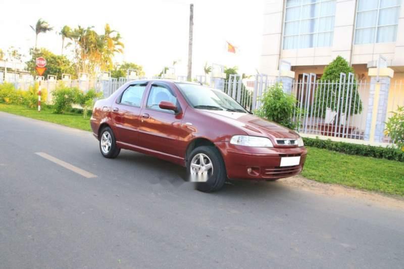 Fiat Albea   2006 - Cần bán Fiat Albea đời 2006, màu đỏ, giá tốt