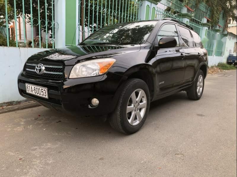 Toyota RAV4   2007 - Bán Toyota RAV4 đời 2007, màu đen, xe nhập, số tự động 