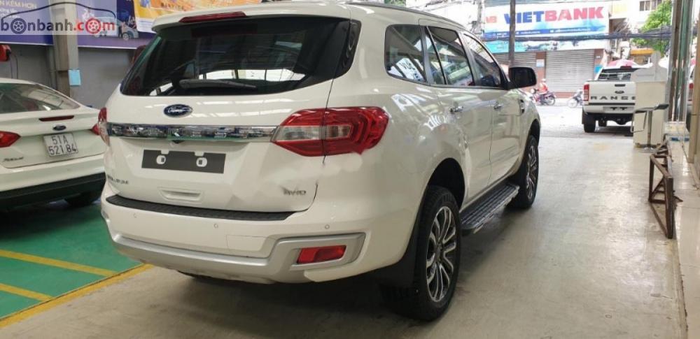 Ford Everest Titanium 2.0L 4x4 AT 2019 - Bán Ford Everest Titanium 2.0L 4x4 AT sản xuất năm 2019, màu trắng, nhập khẩu