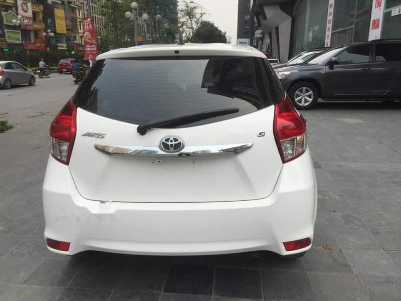 Toyota Yaris   2016 - Cần bán lại xe Toyota Yaris đời 2016, màu trắng, giá chỉ 620 triệu