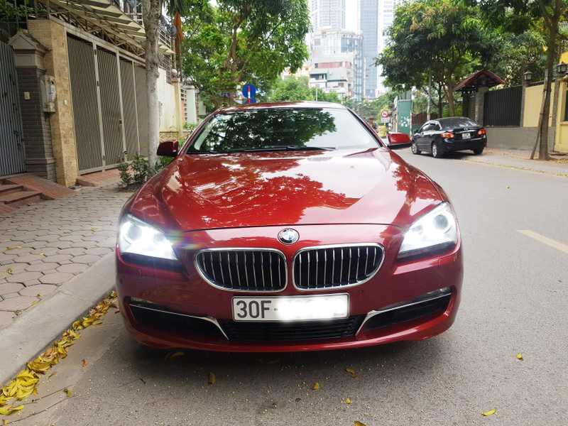 BMW 6 Series 640i 2015 - Cần bán BMW 6 Series 640i đời 2015, màu đỏ, nhập khẩu nguyên chiếc