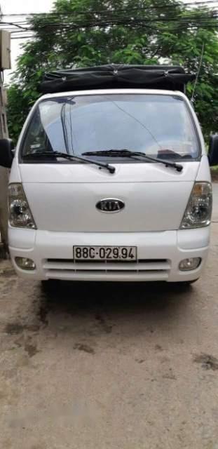 Kia Bongo   2009 - Bán Kia Bongo đời 2009, màu trắng, xe nhập