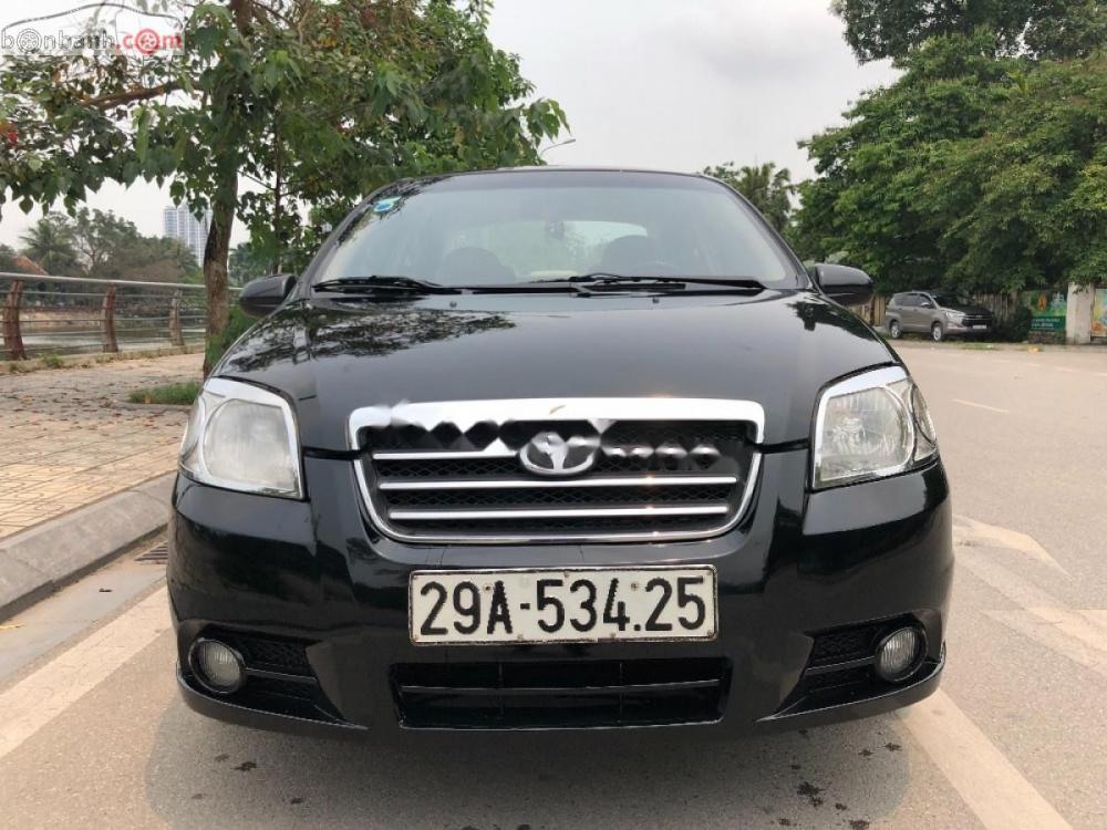 Daewoo Gentra SX MT 2008 - Bán xe Daewoo Gentra SX MT đời 2008, màu đen, chính chủ, giá tốt