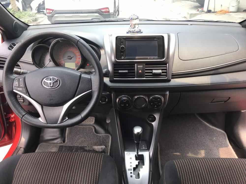 Toyota Yaris 1.3G 2015 - Cần bán xe Toyota Yaris 1.3G đời 2015, màu đỏ, nhập khẩu, giá chỉ 558 triệu