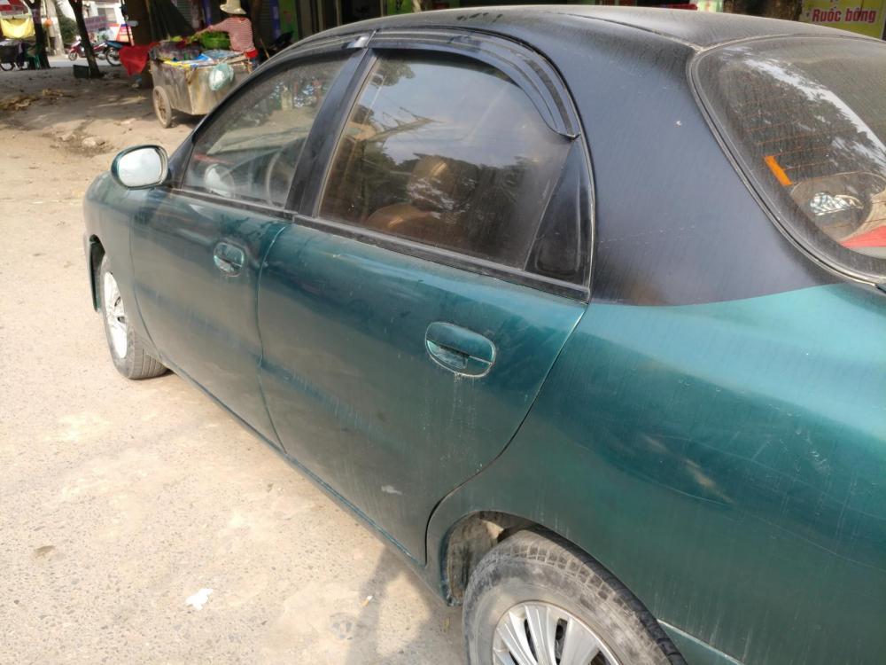 Daewoo Lanos 2000 - Cần bán xe Daewoo Lanos sản xuất năm 2000, màu xanh lục, nhập khẩu