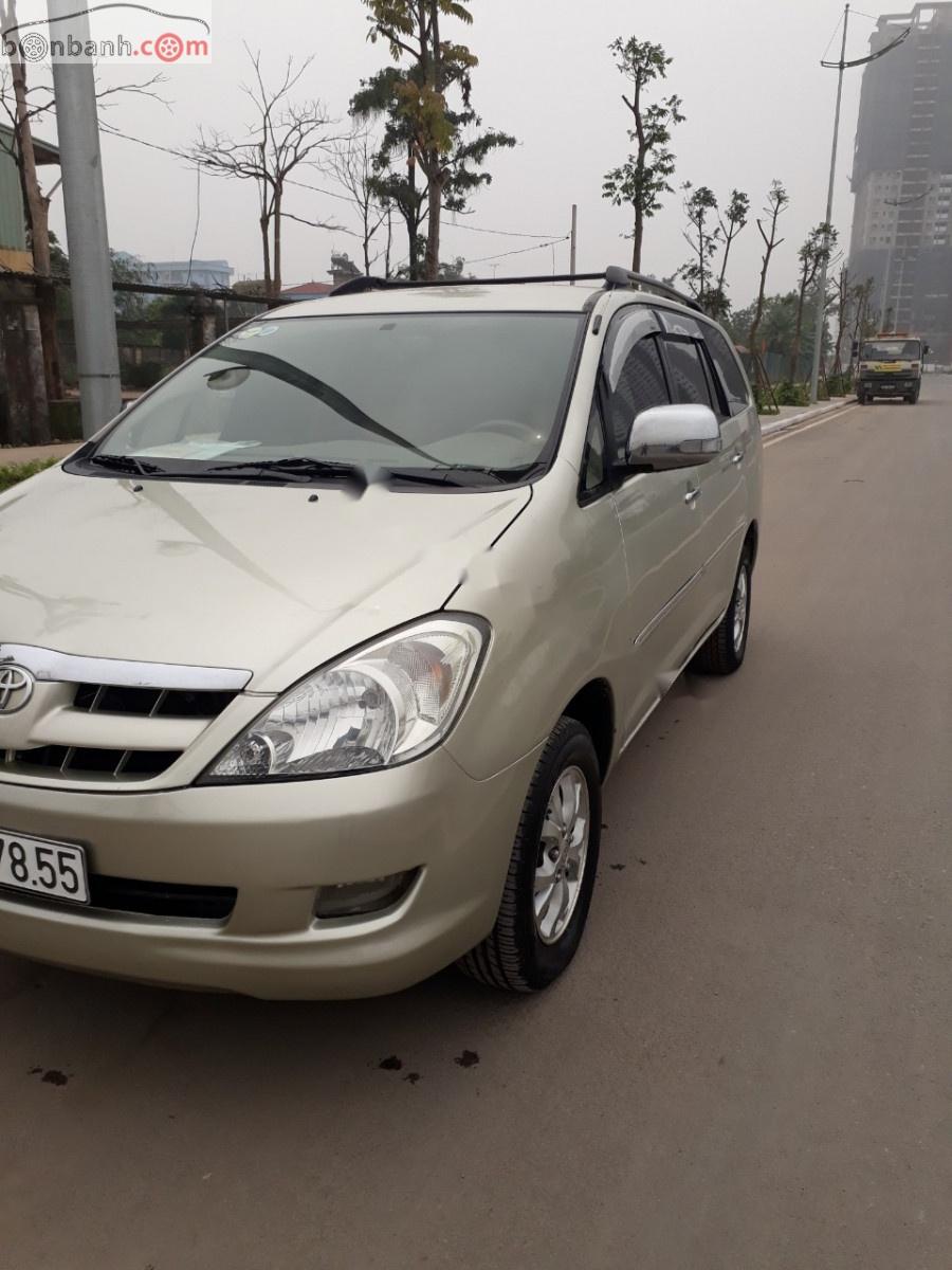 Toyota Innova G 2008 - Bán xe cũ Toyota Innova G 2008, màu vàng