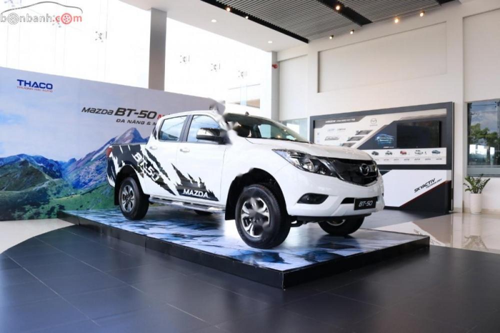 Mazda BT 50 2.2L 4x2 AT 2018 - Cần bán Mazda BT 50 2.2L 4x2 AT 2018, màu trắng, nhập khẩu