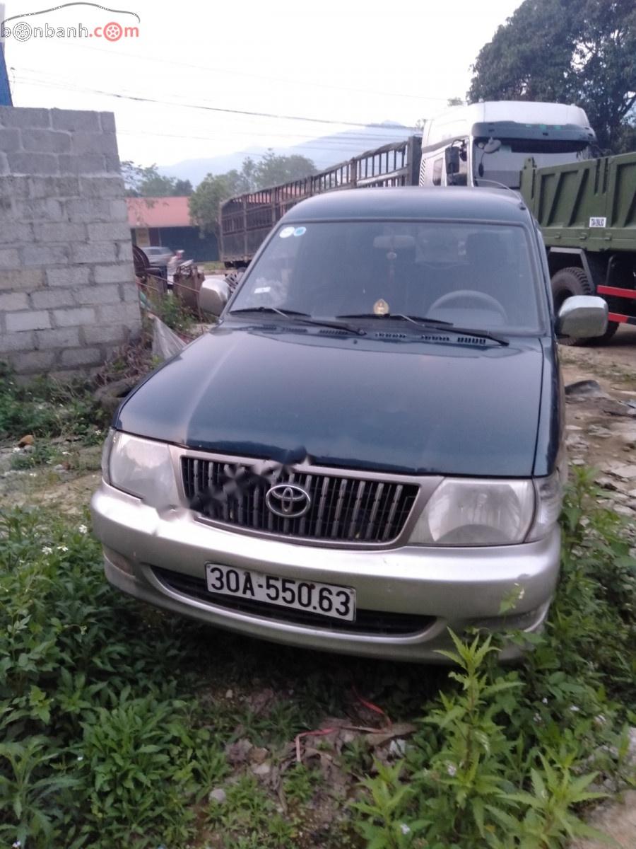 Toyota Zace GL 2005 - Cần bán Toyota Zace GL 2005, màu xanh lam, 178tr