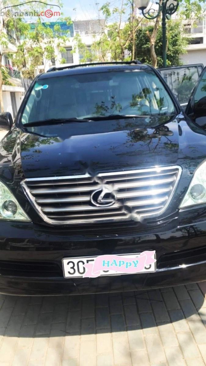 Lexus GX 470 2008 - Bán xe Lexus GX 470 năm sản xuất 2008, màu đen, xe nhập chính chủ