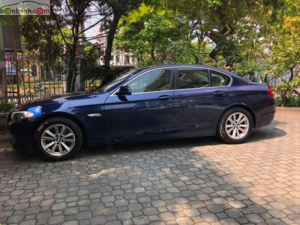 BMW 5 Series 528i 2011 - Bán BMW 5 Series 528i 2011, màu xanh lam, nhập khẩu