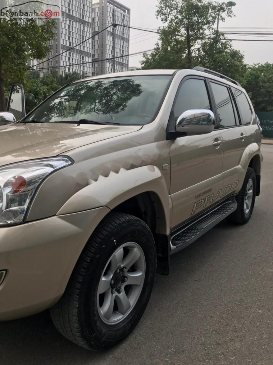 Toyota Prado 2007 - Bán gấp Toyota Prado đời 2007, màu vàng, nhập khẩu 