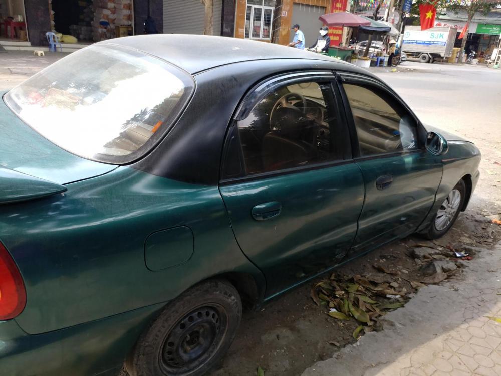 Daewoo Lanos 2000 - Cần bán xe Daewoo Lanos sản xuất năm 2000, màu xanh lục, nhập khẩu