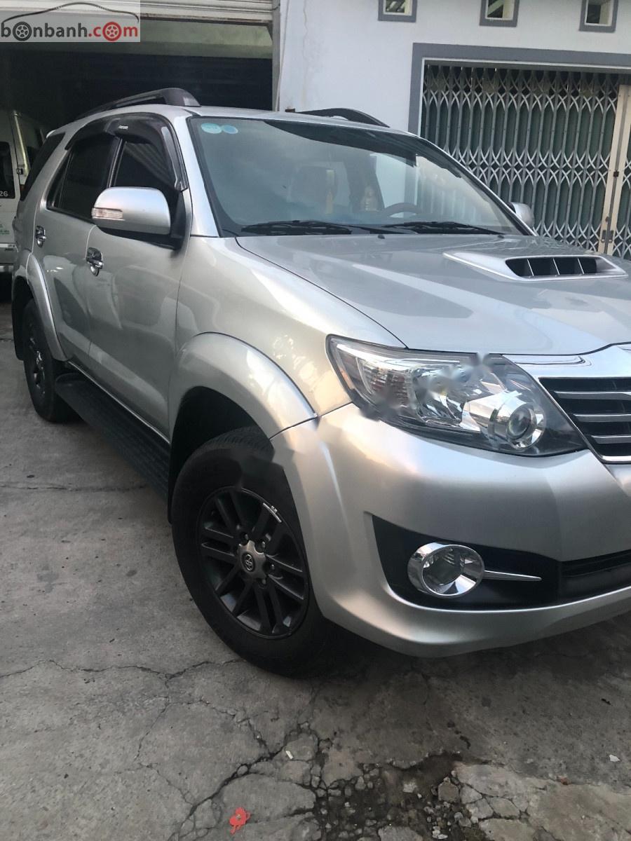 Toyota Fortuner 2.5 G 2015 - Bán gấp Toyota Fortuner 2.5 G sản xuất năm 2015, màu bạc  