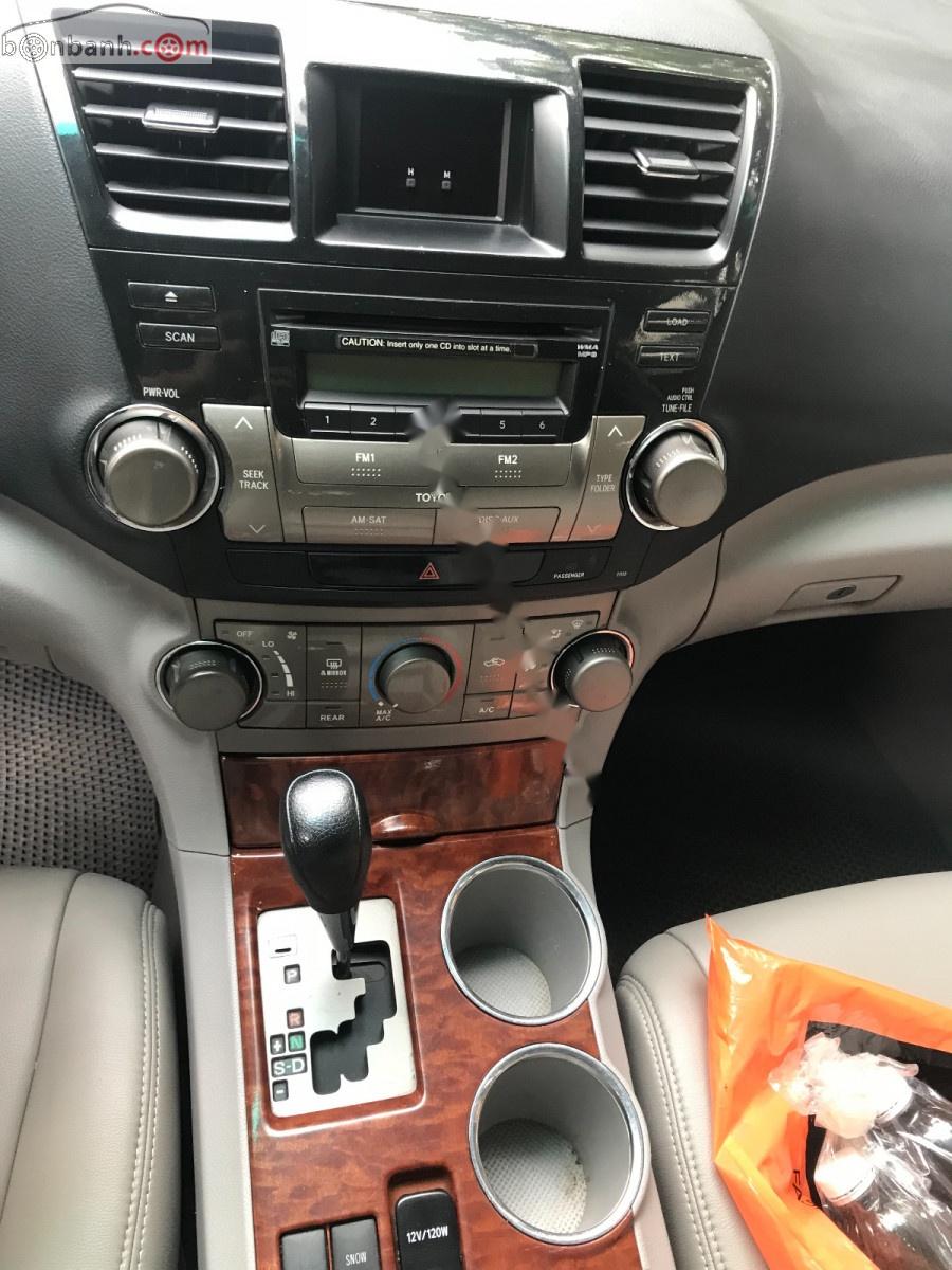 Toyota Highlander 3.5 2008 - Bán xe Toyota Highlander 3.5 đời 2008, màu vàng, xe nhập đã đi 80000 km