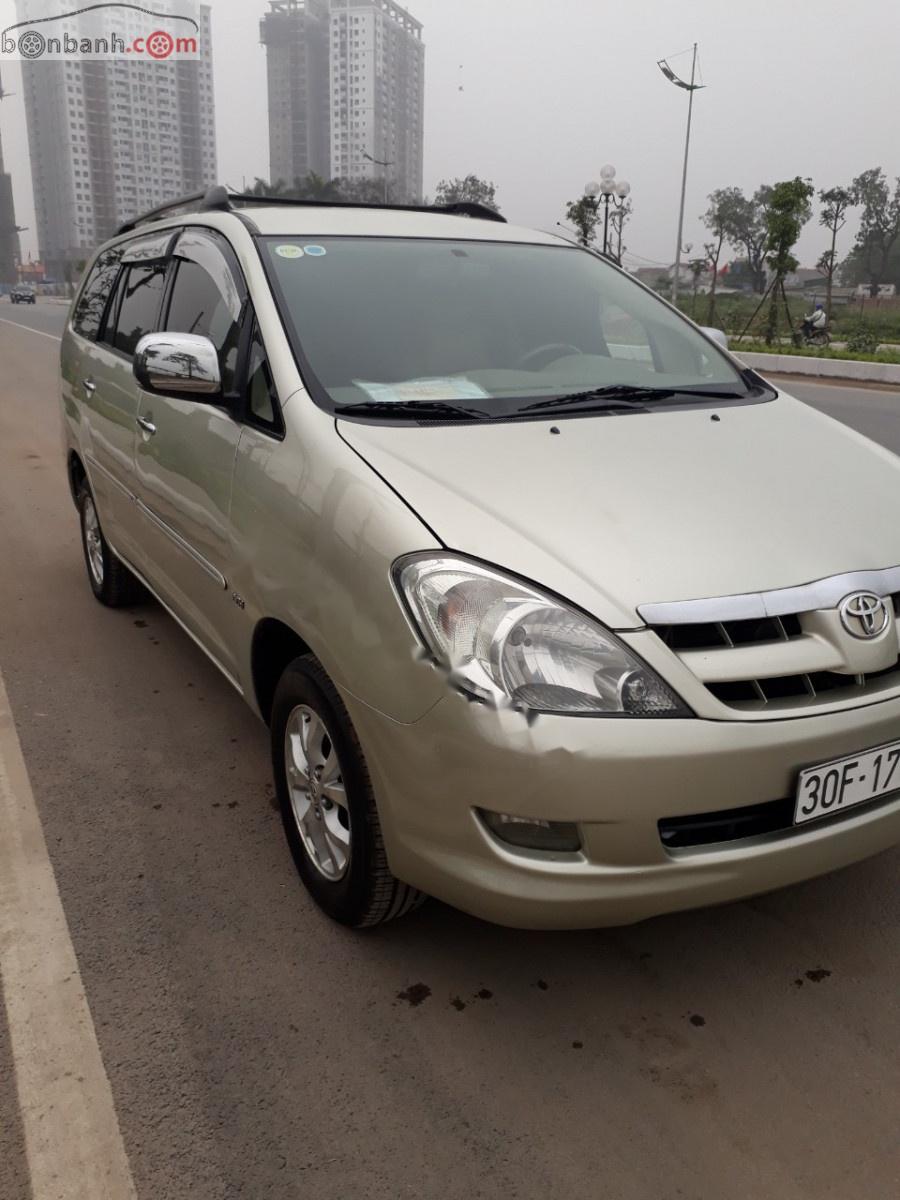 Toyota Innova G 2008 - Bán xe cũ Toyota Innova G 2008, màu vàng