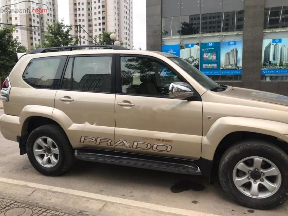 Toyota Prado 2007 - Bán gấp Toyota Prado đời 2007, màu vàng, nhập khẩu 