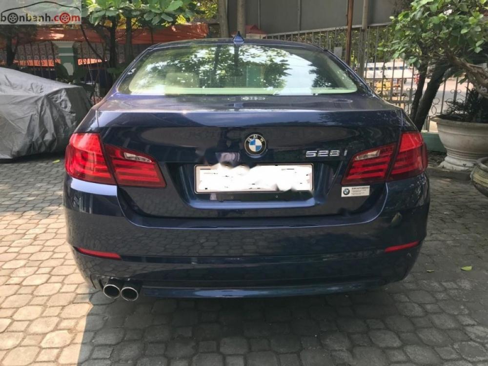 BMW 5 Series 528i 2011 - Bán BMW 5 Series 528i 2011, màu xanh lam, nhập khẩu