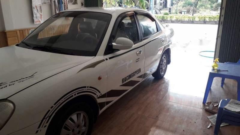 Daewoo Nubira   2001 - Bán Daewoo Nubira năm 2001, màu trắng, xe nhập 