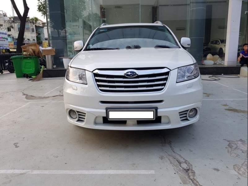 Subaru Tribeca   2013 - Bán xe Subaru Tribeca đời 2013, màu trắng, xe nhập, số tự động