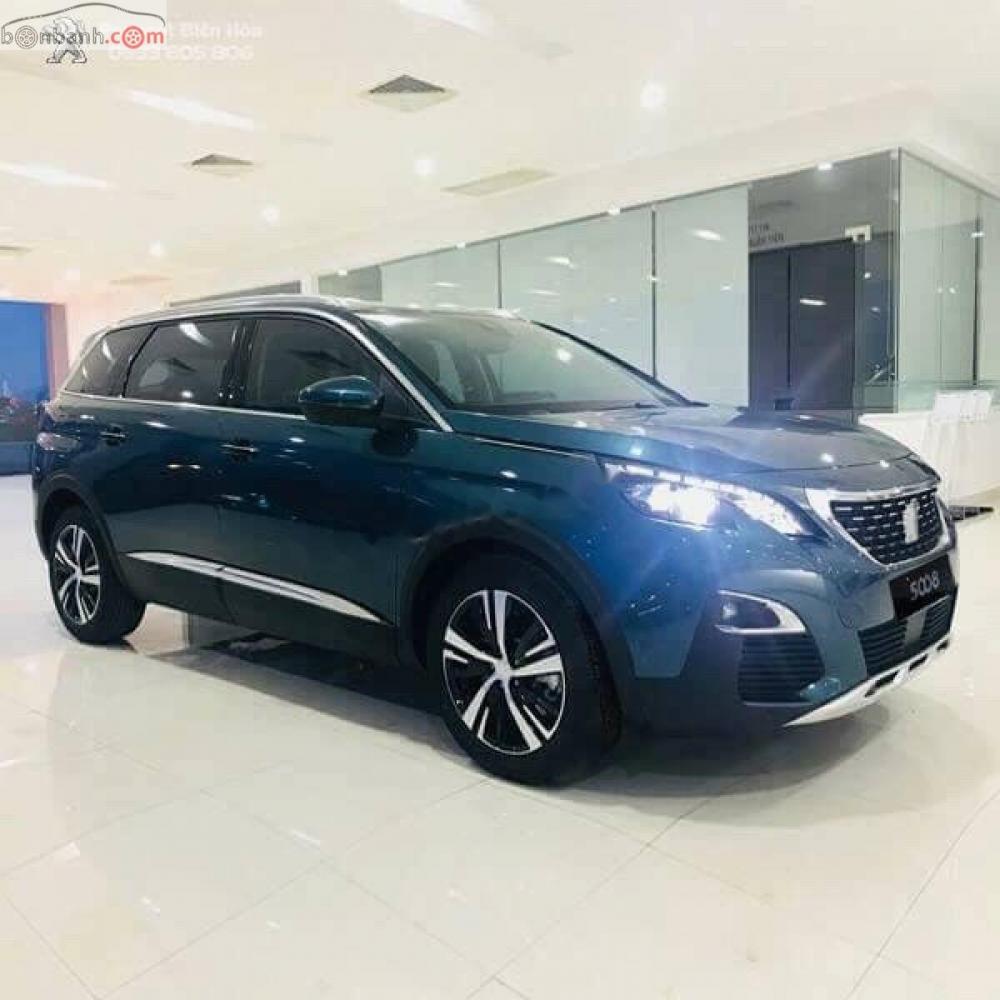 Peugeot 5008 1.6 AT 2019 - Cần bán Peugeot 5008 1.6 AT năm sản xuất 2019, màu xanh lam