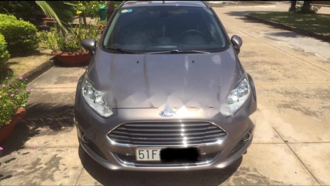 Ford Fiesta AT 1.5 Titanium 2016 - Cần bán xe Ford Fiesta AT 1.5 Titanium đời 2016, màu xám, biển số thành phố, số đẹp, xe nhà ít đi