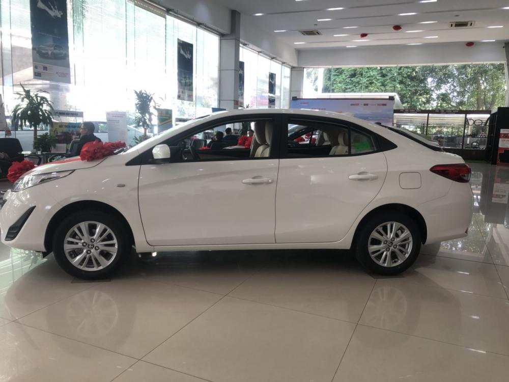 Toyota Vios 1.5E MT 2019 - Bán Toyota Vios 1.5E MT đời 2019, màu trắng giá cạnh tranh
