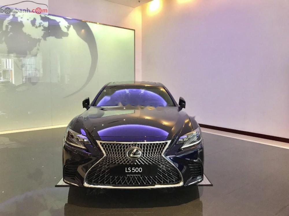 Lexus LS 500 2019 - Bán ô tô Lexus LS 500 đời 2019, màu xanh lam, nhập khẩu