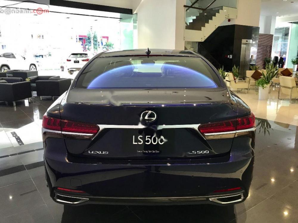 Lexus LS 500 2019 - Bán ô tô Lexus LS 500 đời 2019, màu xanh lam, nhập khẩu